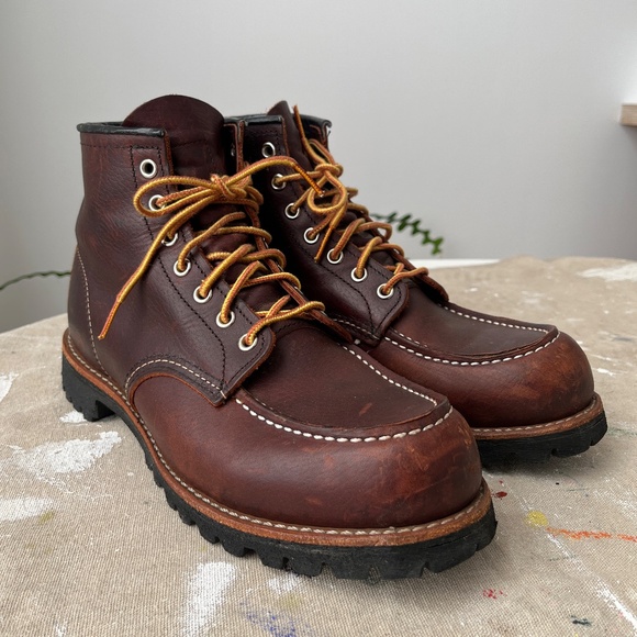Red Wings Roughneck Boot / BRIAR / Size 10 D - Picture 10 of 10